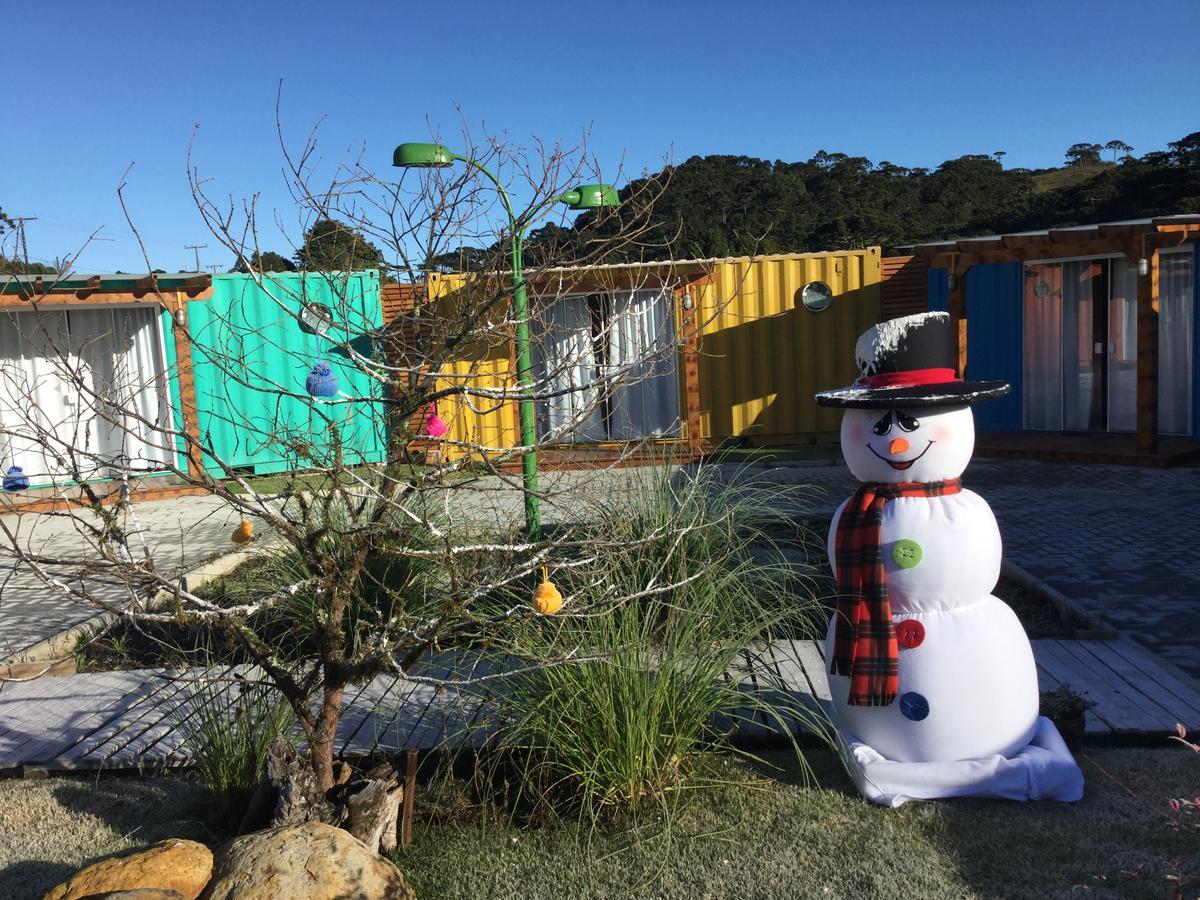 Villa dos Ventos Hospedagem Container Bom Jardim da Serra Exterior foto