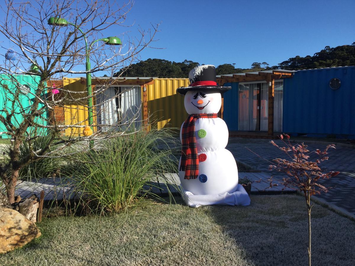 Villa dos Ventos Hospedagem Container Bom Jardim da Serra Exterior foto