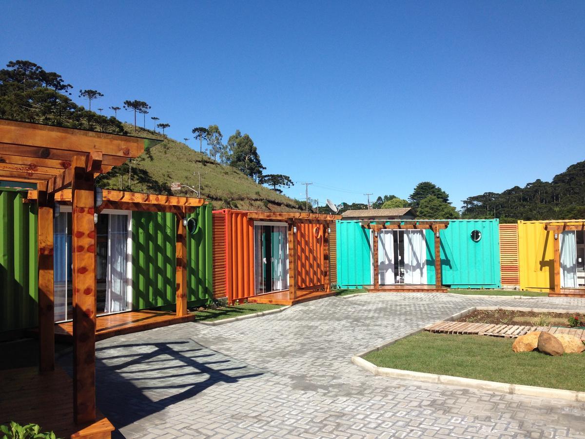 Villa dos Ventos Hospedagem Container Bom Jardim da Serra Exterior foto