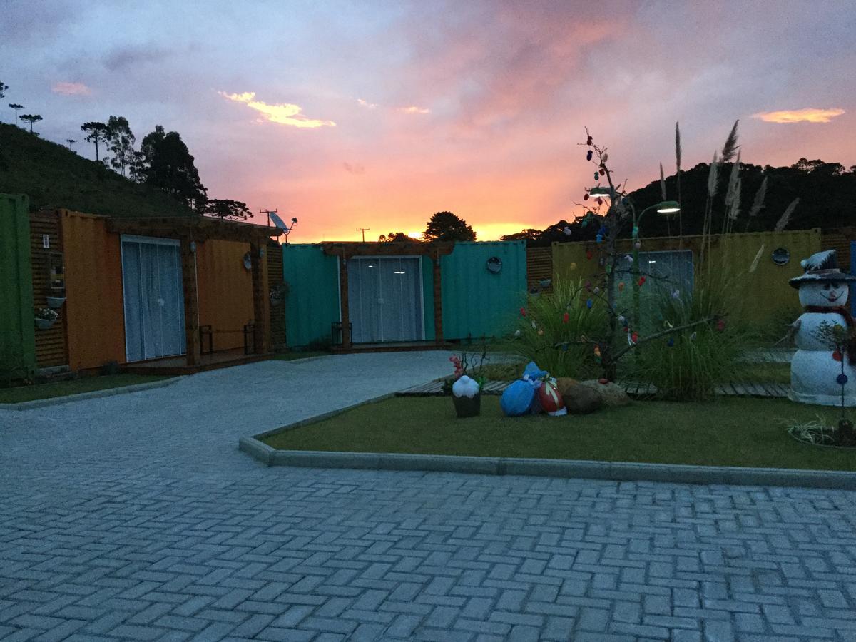 Villa dos Ventos Hospedagem Container Bom Jardim da Serra Exterior foto