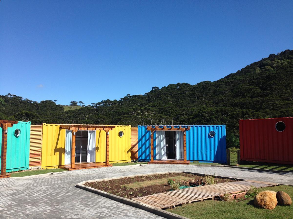 Villa dos Ventos Hospedagem Container Bom Jardim da Serra Exterior foto