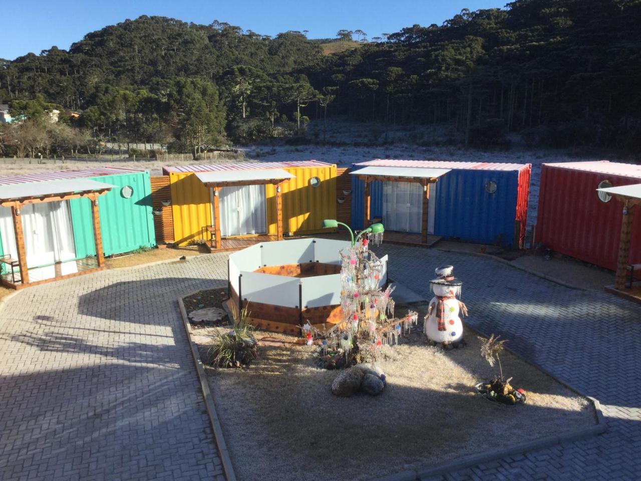 Villa dos Ventos Hospedagem Container Bom Jardim da Serra Exterior foto