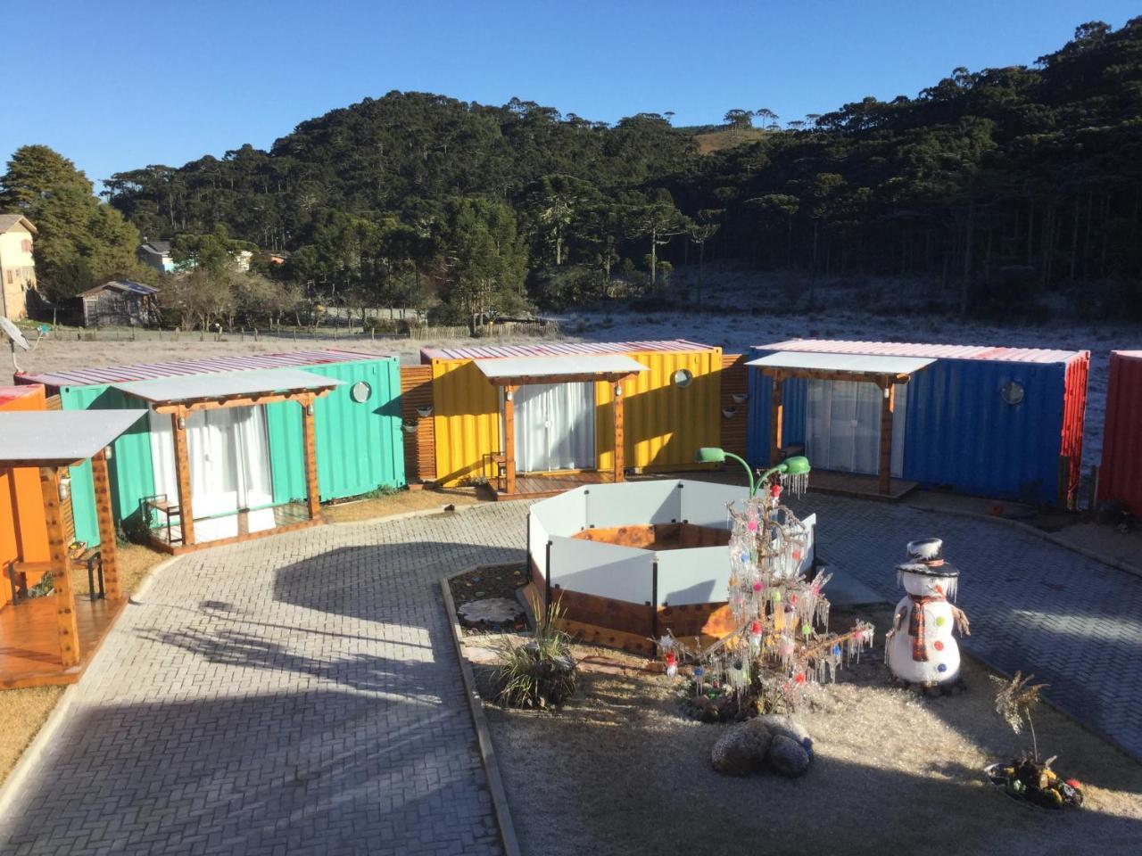 Villa dos Ventos Hospedagem Container Bom Jardim da Serra Exterior foto